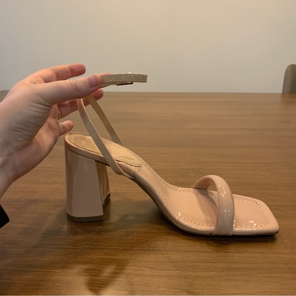 ASOS Light Pink / Nude Strappy Sandal, Size 8 - Picture 7 of 8